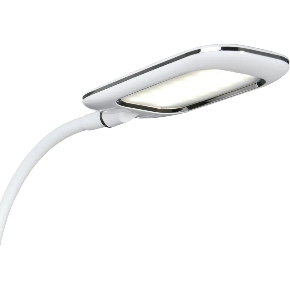 LED Desk Lamp with Wireless Charging - Designed to Reduce Eyestrain - Adjustable Flexible Neck, 3 Color Modes & Touch