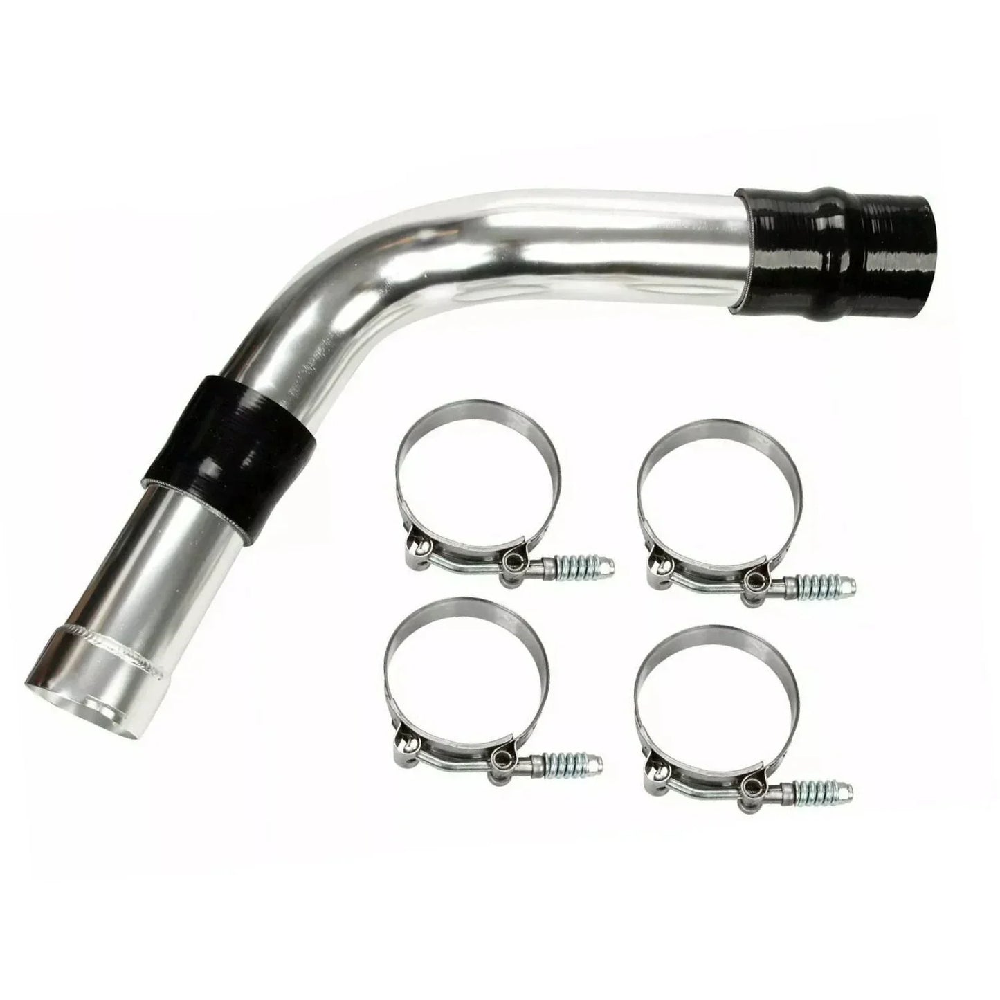 Black Silver Hot Side Aluminum Intercooler Pipe Upgrade for Ford 6.7L Powerstroke Diesel 11-16 Engine Parts Cooling Systems