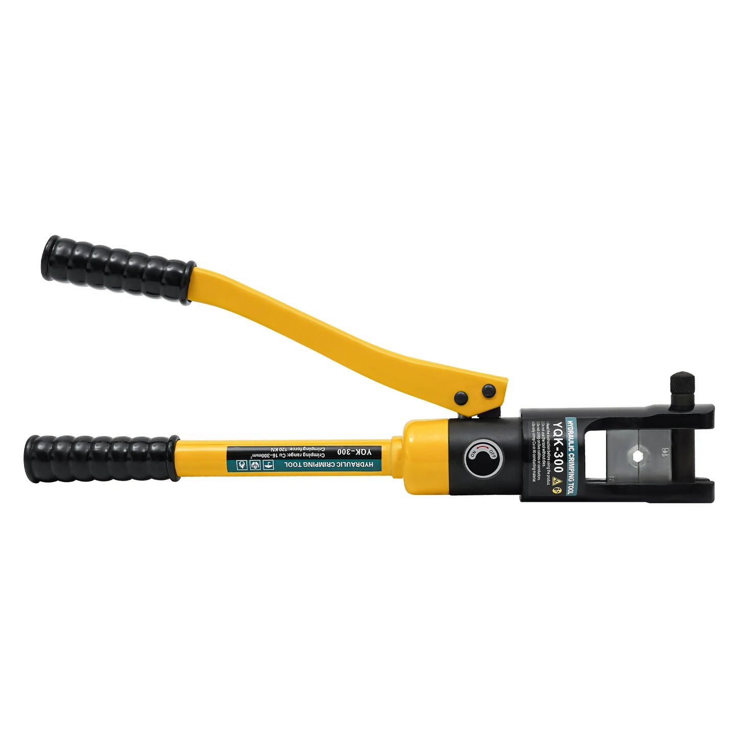 120KN/26455lbs Hydraulic Crimping Tool Rope YQK300 Wire Balustrade Crimper, Hydraulic Hand Crimper Tool