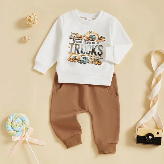 Toddler Boy Autumn Outfit Dinosaur Print Hoodie and Camouflage Pants Set for Baby Boys 2 Piece Clothing Set