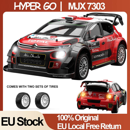 HYPER GO MJX 7303 1/7 RC Car 4WD Blushless Remote Contorl Car High Speed Drift Off-load RC Car For Gifts