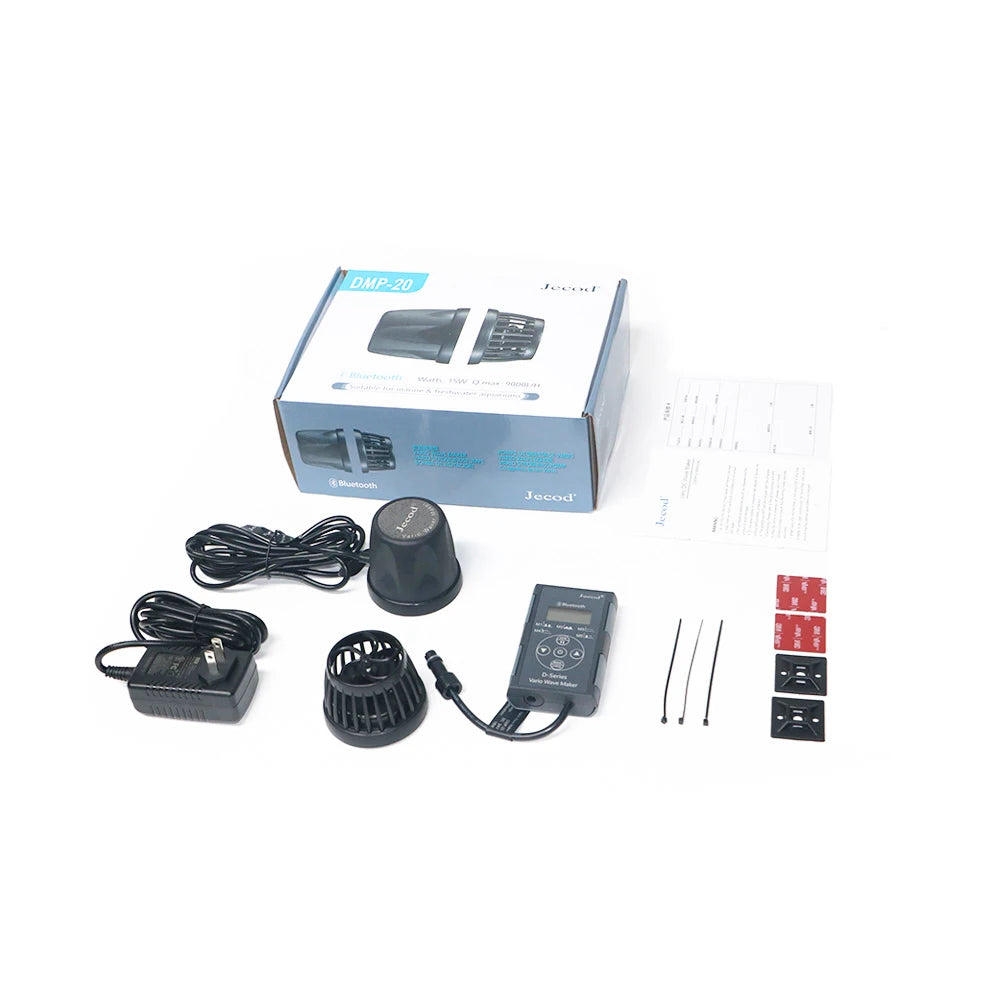Jebao Jecod New Smart Bluetooth App Control Cordless Freshwater Saltwater Fish Tank DMP-10/20/30/40 Aquarium Wavemaker Pump