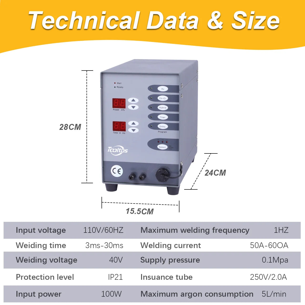 Automatic CNC Pulse Argon Arc Tig Jewelry Spot Welding Machine
