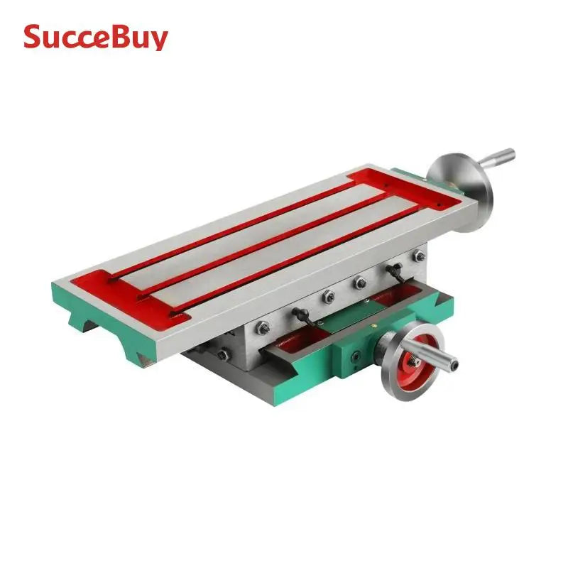 VEVOR Milling Working Table 17.7 X 6.7 Inch 2 Axis 4 Ways Move, Multifunction Milling Working Table for Milling Drilling Machine