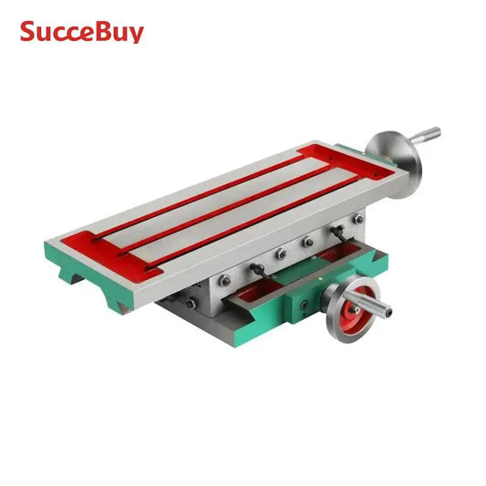 VEVOR Milling Working Table 17.7 X 6.7 Inch 2 Axis 4 Ways Move, Multifunction Milling Working Table for Milling Drilling Machine