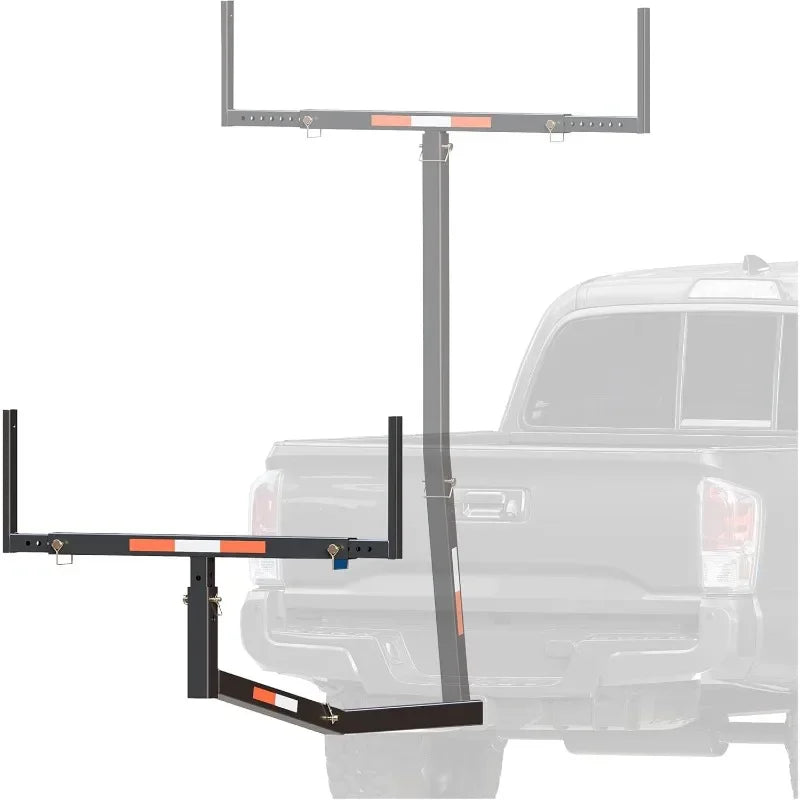 Truck Bed Extender Pickup Truck Bed Hitch Mount Extension Rack SUV Lumber Ladder Canoe Boat Kayak Long Pipes w