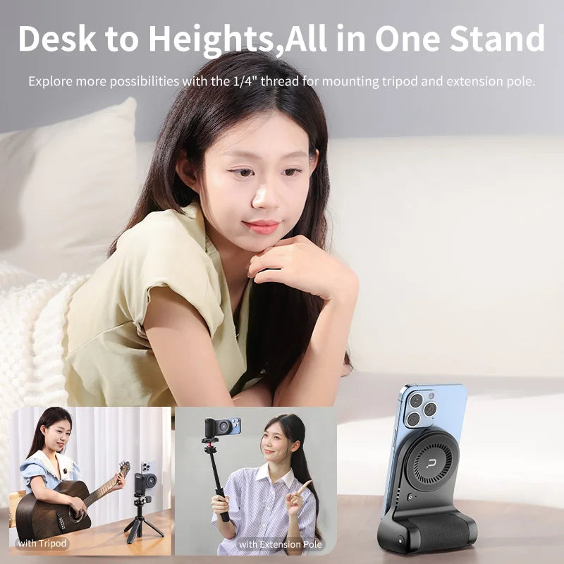 Ulanzi MA45 Magnetic Wireless Power Grip 5000mAh Selfie