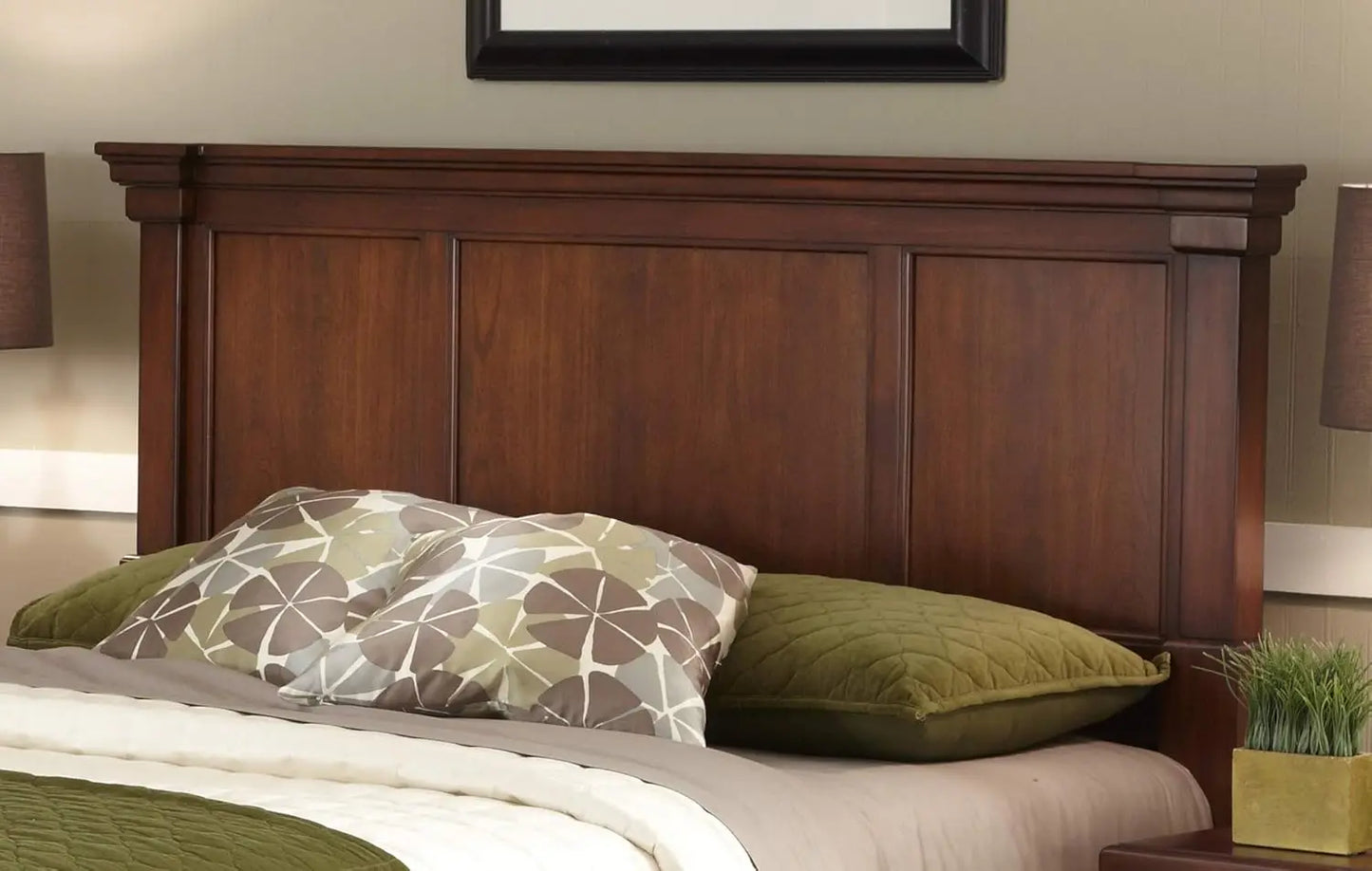 Rustic Cherry Queen Headboard