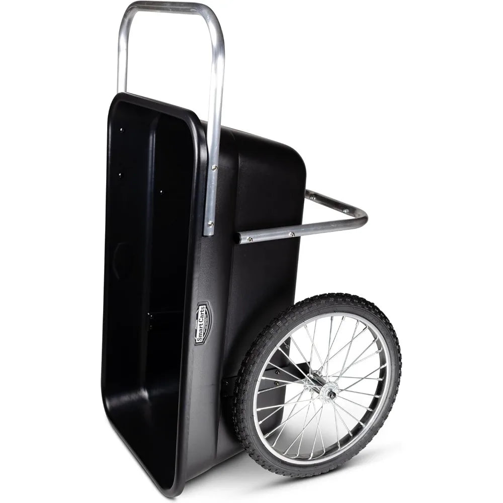 Premium Yard Cart - Strong, Lightweight, and Perfectly Balanced (20" Air Filled Wheels)