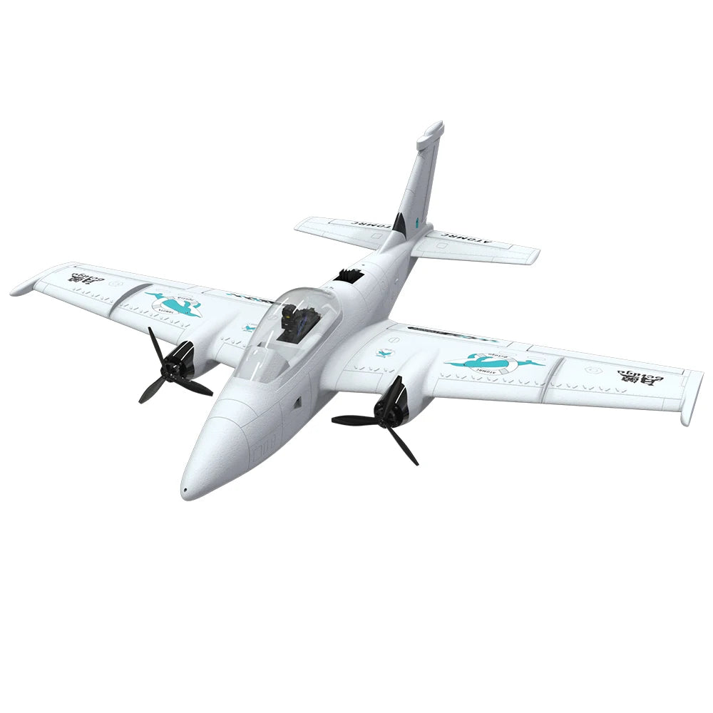 ATOMRC Beluga 1270mm Wingspan RC Plane EPP Dual Motor FPV Aircraft Fly Wing Model plane
