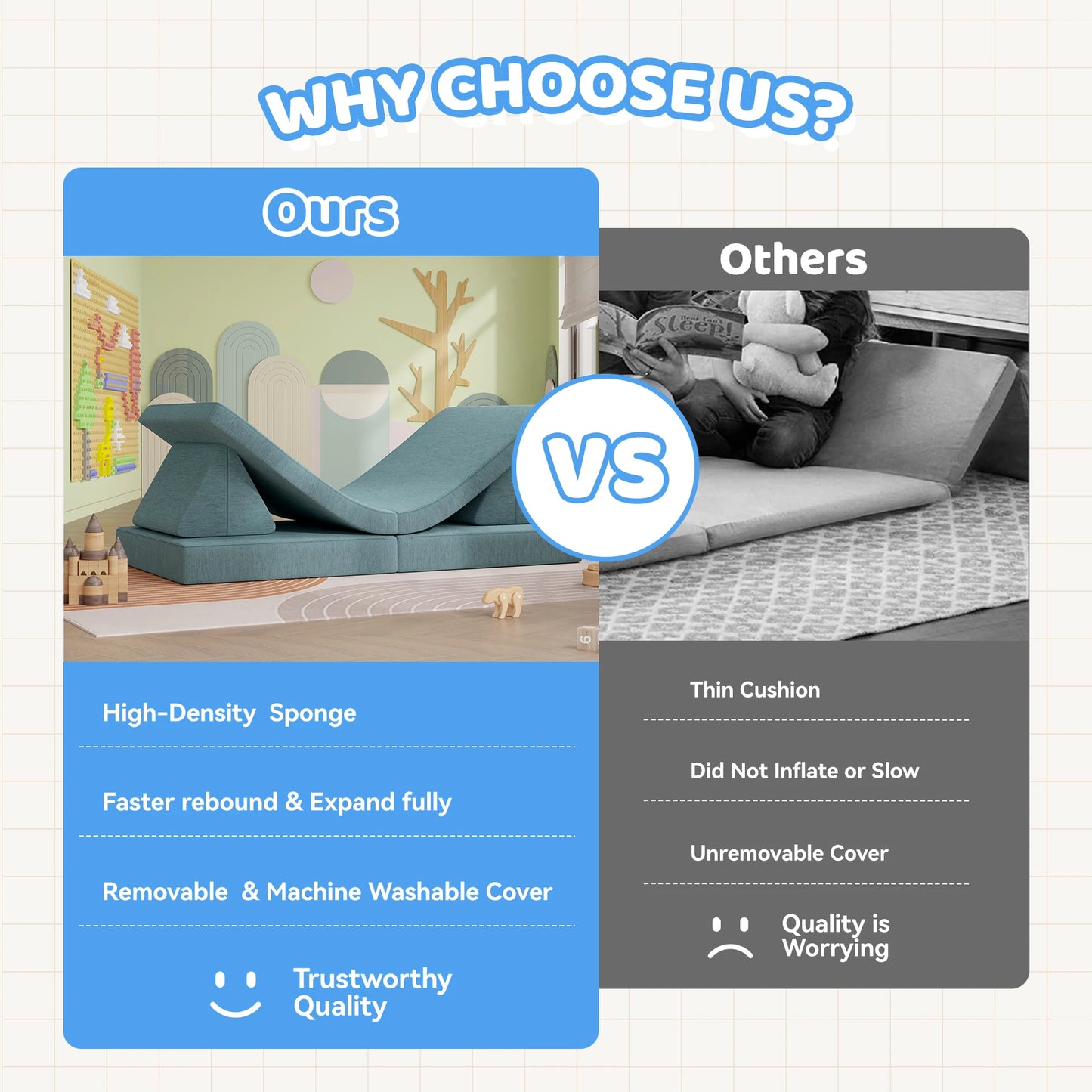 Foldable Sofa Children's Living Room Bedroom Folding Sofa Adjustable Backrest Single Backrest Office Chair Reclining Or Sitting