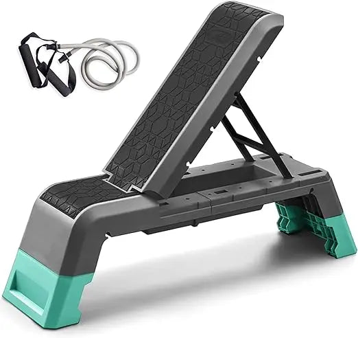 Multifunctional Aerobic Deck with Cord Workout Platform Adjustable Dumbbell Bench Weight Bench Professional Fitness Equipment f