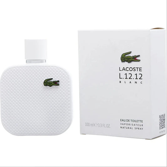 Lacoste L.12.12 Blanc for men  Eau De Toilette Spray 100ml/175ml