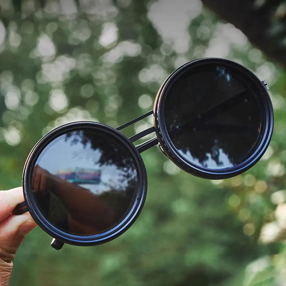 Fishing Rounded Polarized Glasses ND Filter Lenses Polarized Sunglasses Fishing Filter Glasses for Men Driving Fishing