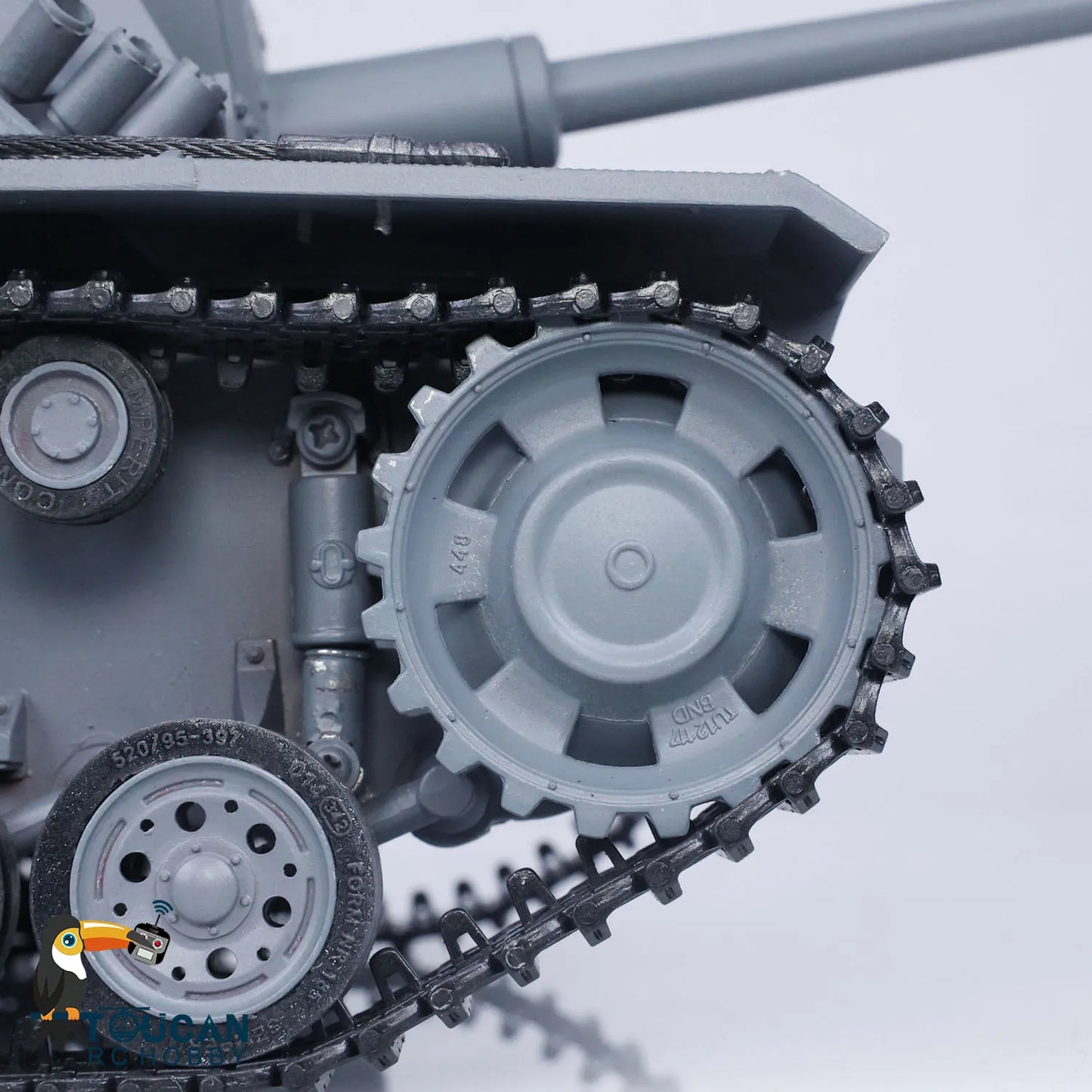 US Stock 1/16 Mato RTR Metal Stug III RC Tank Infrared Barrel Recoil Grey Color 1226 Ready to Go Radio Control Panzer Model Toy