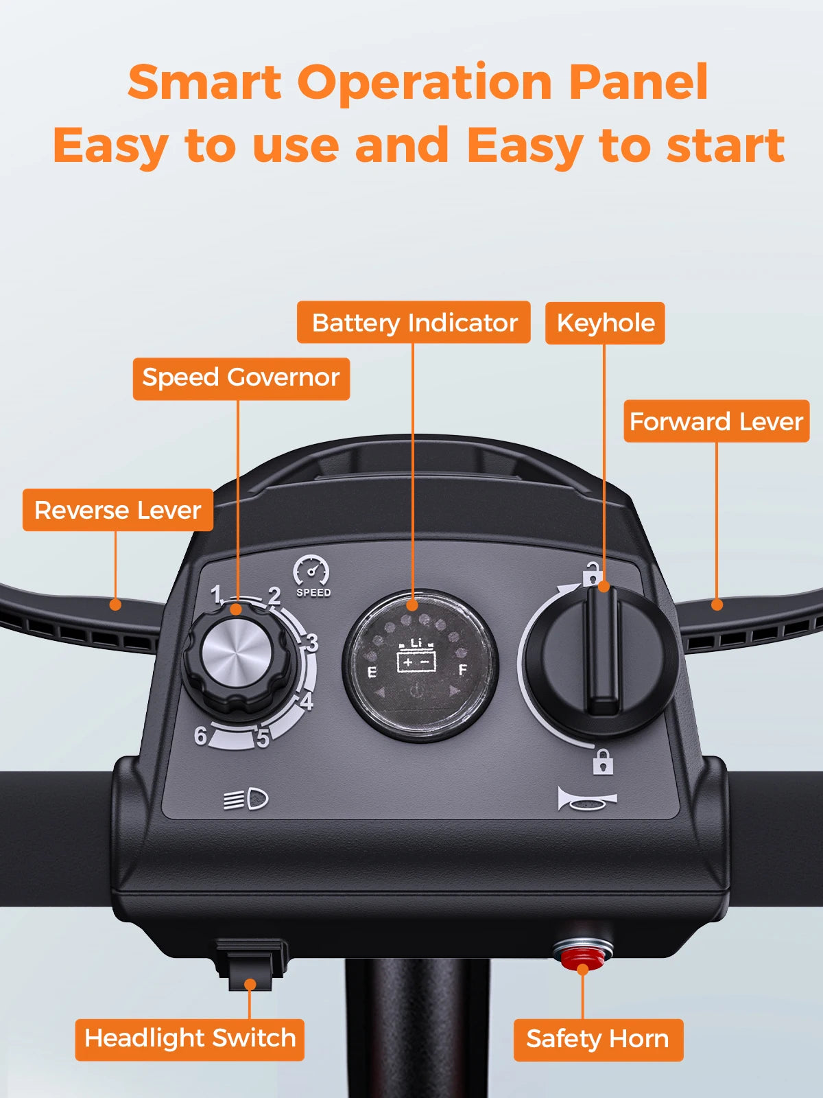 ENGWE Electric Mobility Scooter, 270W Motor, 10AH*2 Dual Batteries, Aluminum Alloy Frame Folding Design For Adults And Seniors
