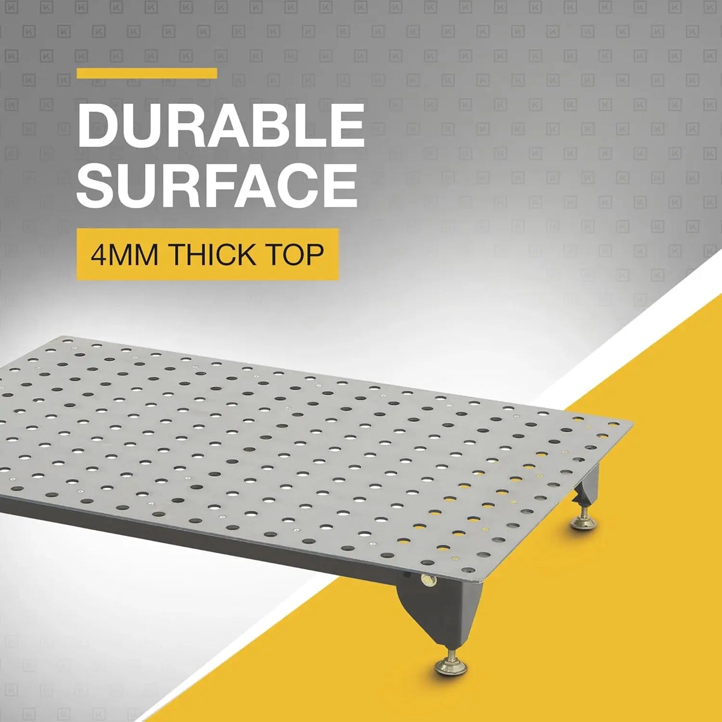 Steel Welding Table with Tool Kit - 36in.L x 24in.W x 33 1/4in.H