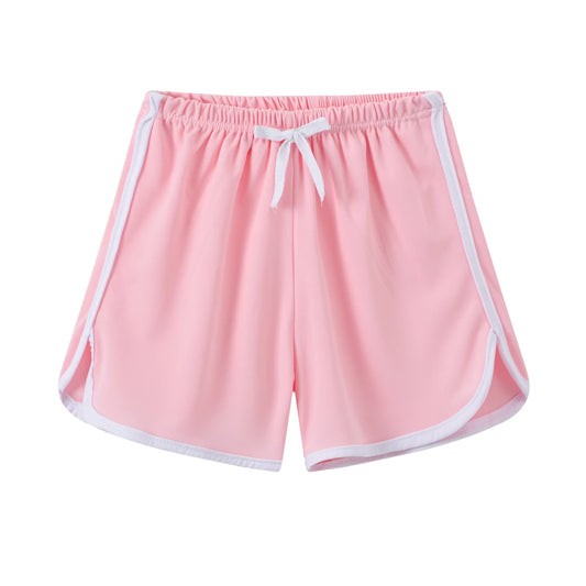 Cool And Comfortable Summer Shorts For Girls Solid Color
