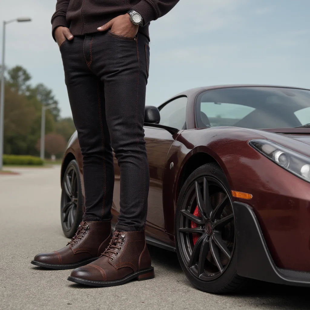 Size 8~13 Ankle Boots For Men Classical Men Boots Fashion Comfortable