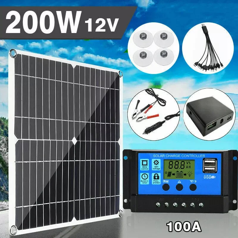 6000W Inverter Solar 12V Battery Charger 100A Controller