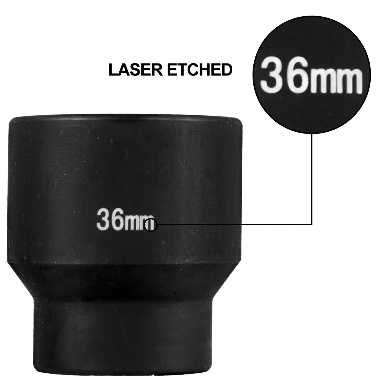 SucceBuy 1/2In 26Piece Impact Socket Set Impact Sockets Shallow Socket 6-Point Sockets 1/2 Inches Drive Socket Set Impact Metric