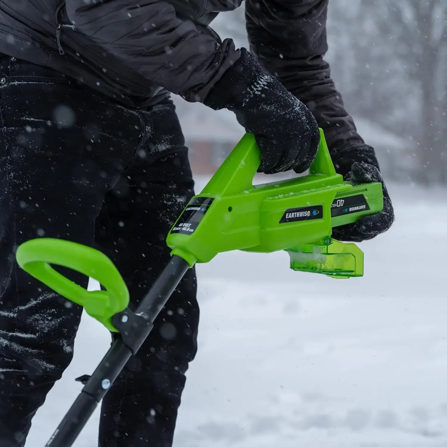 SN74016 40-Volt Cordless Electric Snow Shovel, Brushless Motor, 16-Inch width, 300lbs/Minute (Battery and Charger Included)