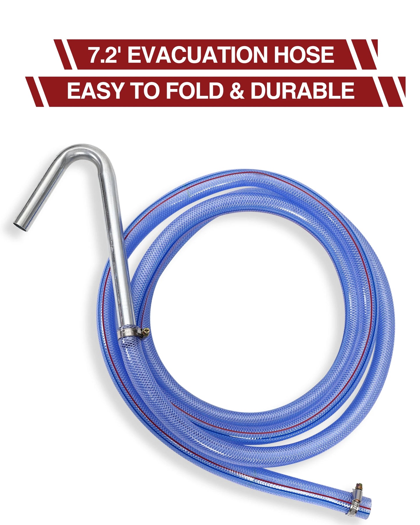 17/20 Gallon Electric Oil Drain Pan w/ 110V Pump & 7.2 Ft Hose, Low Profile & T Folding Handle Oil Drain Cart for Truck Car SUV