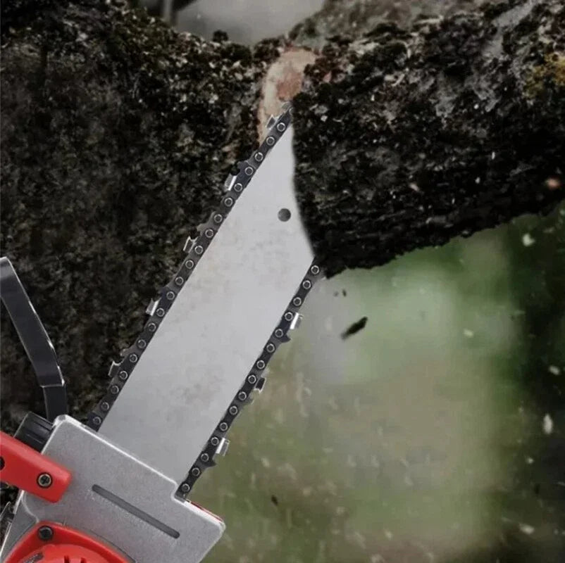 21V 12Inch Cordless Chainsaw High Power Household Brushless Electric Handheld Chainsaw Electric Cutting Tool With Battery Charge