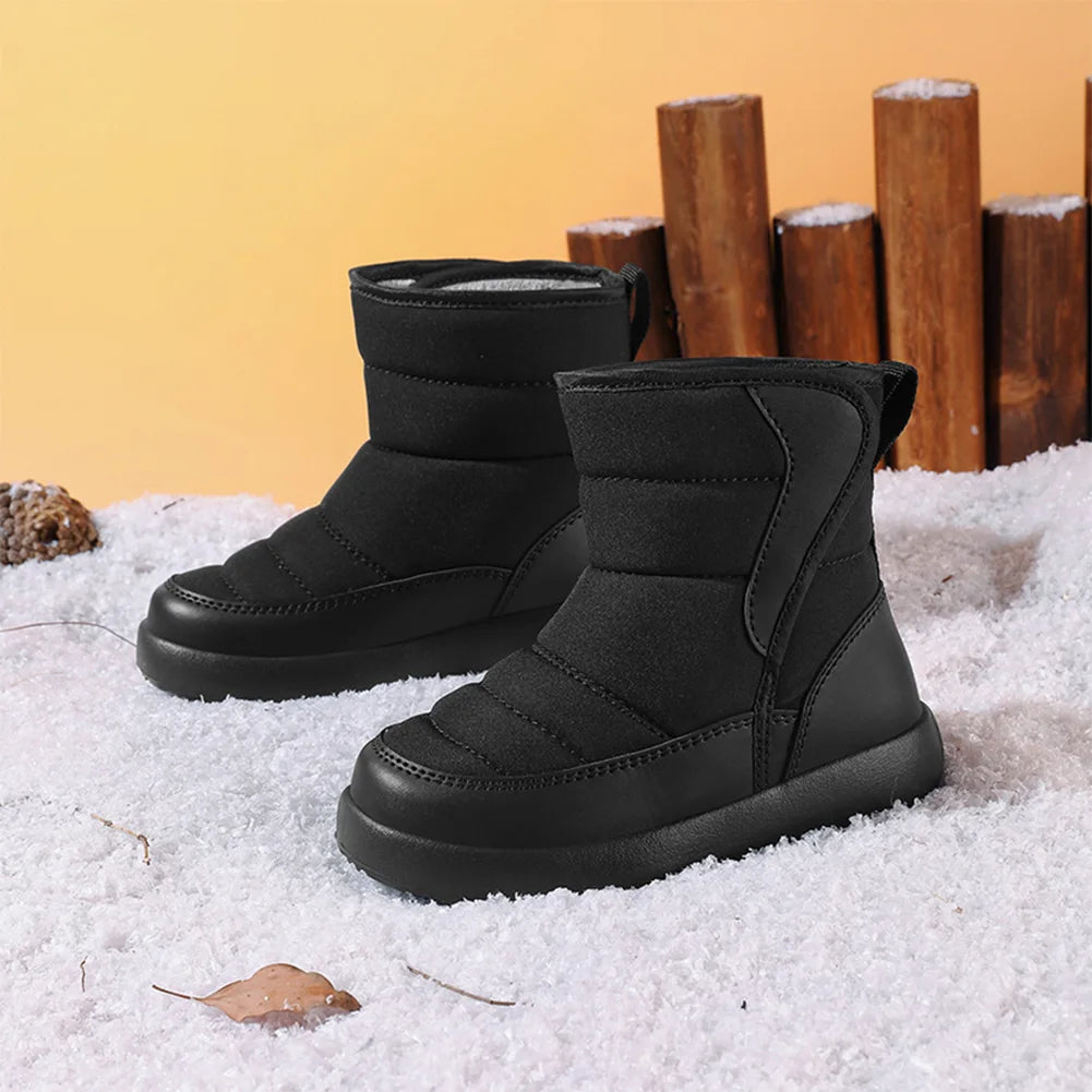Toddler Snow Boots Waterproof Warm Fur Lined Unisex Outdoor