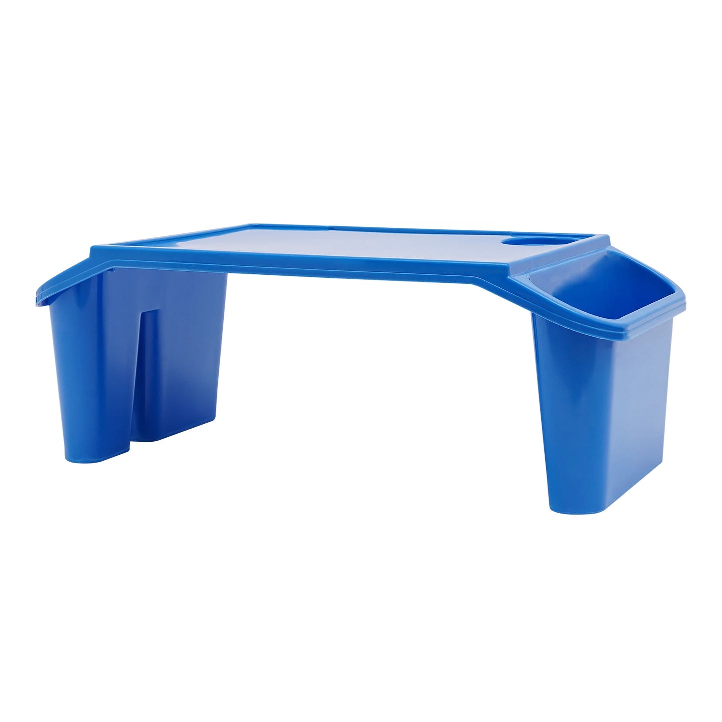Kids Lap Desk Tray Set of 4, Durable PP, 11.02 lbs Capacity, Anti-Slip Legs, Easy to Clean, Lightweight for Eating and Studying