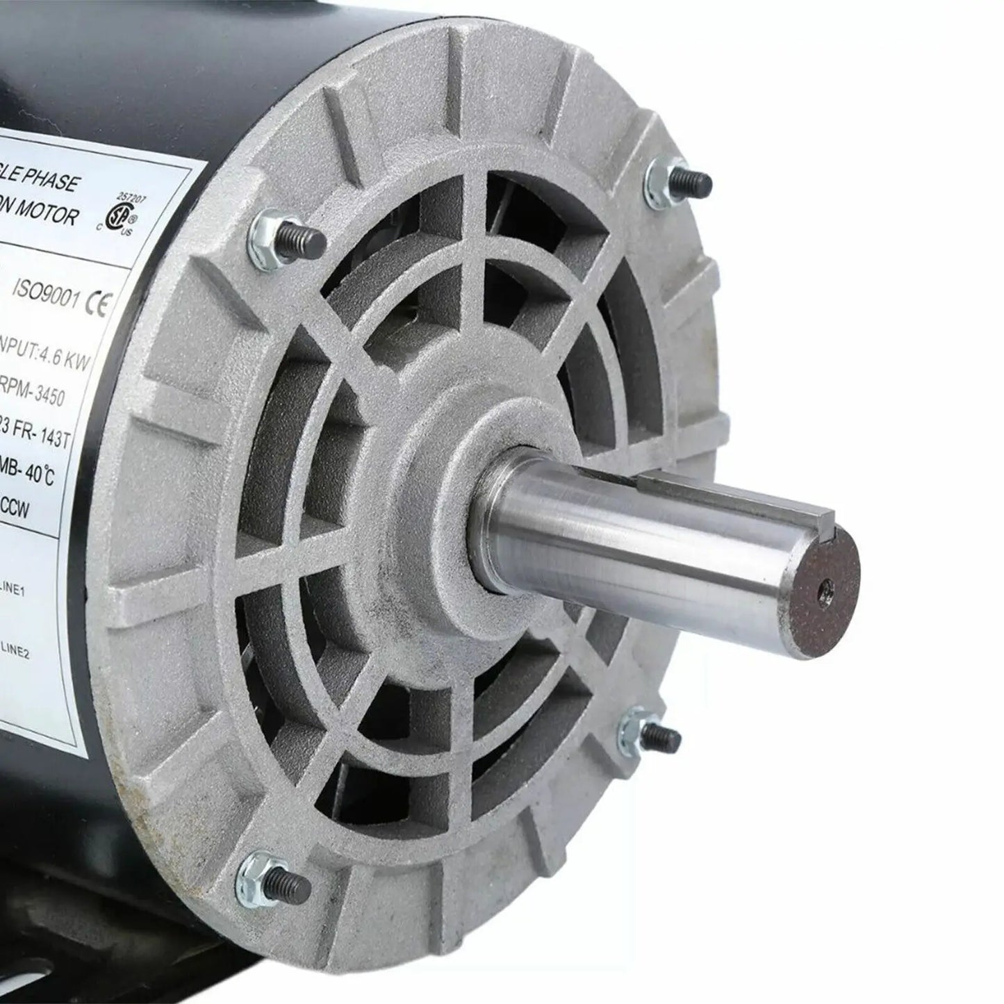 5 HP 3450 RPM Air Compressor 60 Hz Electric Motor 208-230 V Century 7/8'' Shaft