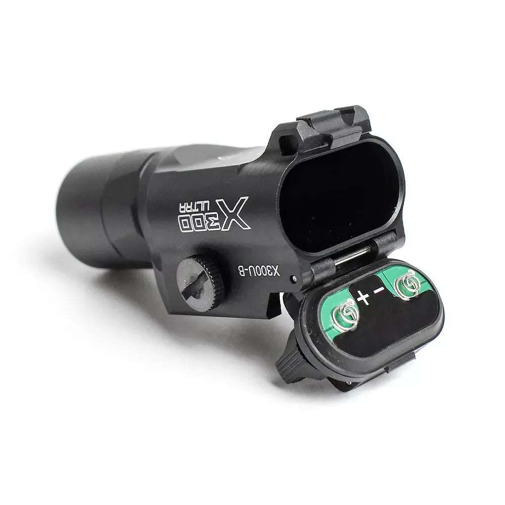 SOTAC Tactical X300UB X300U-B Flashlight X300U Scout Light White LED Hunting Weapon Light Fit 20mm Picatinny Rail