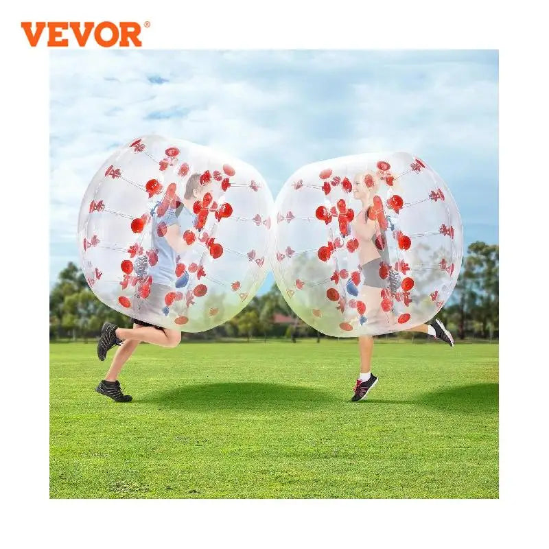 SucceBuy Inflatable Bumper Ball 4FT/1.2M Body Sumo Zorb Balls for Teen & Adult 0.8mm PVC Bubble Balls Bumper Bopper Toys