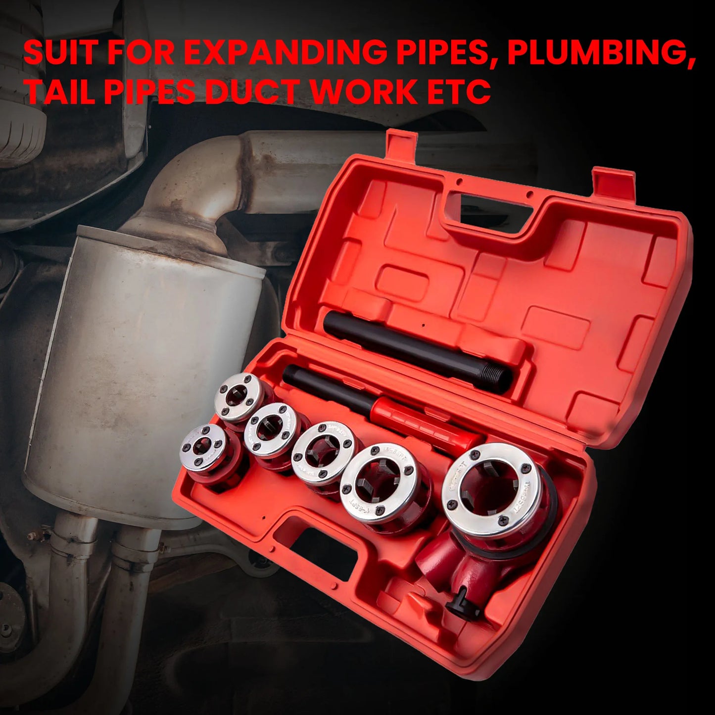 Ratchet Pipe Thread Threader Die Handle Tool Pipe Thread Dies Handle Threading