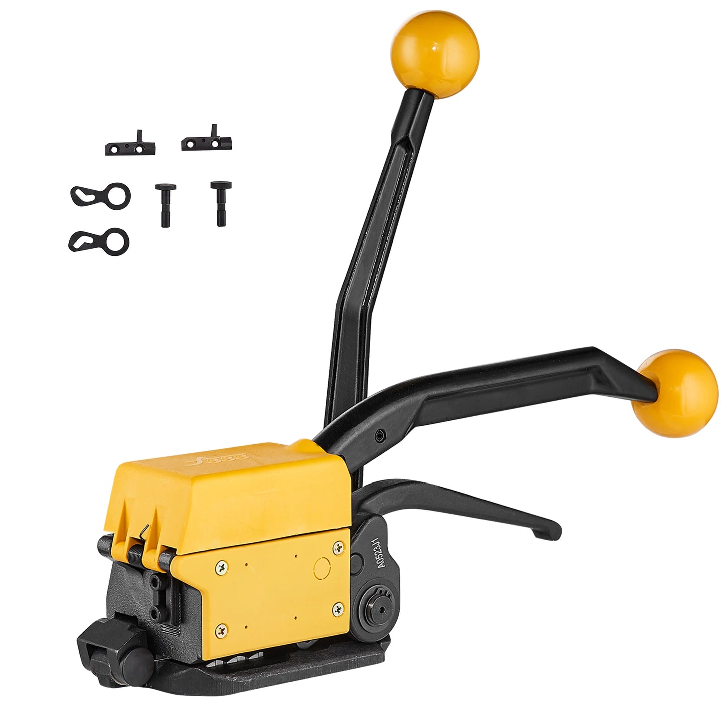 SucceBuy A333 Manual Sealless Steel Strapping Machine Bander Belt Packaging Binding Machinery Tool for 12.7-19mm Steel Strap