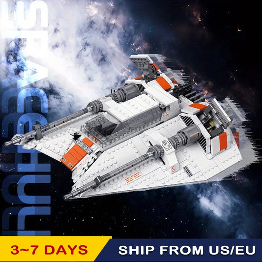 UCS 1006pcs Ideas Snowfighter Battle Fighter Model Building Blocks Toy Easter plan 75144 10129 21802 Valentine STAR Gift Set