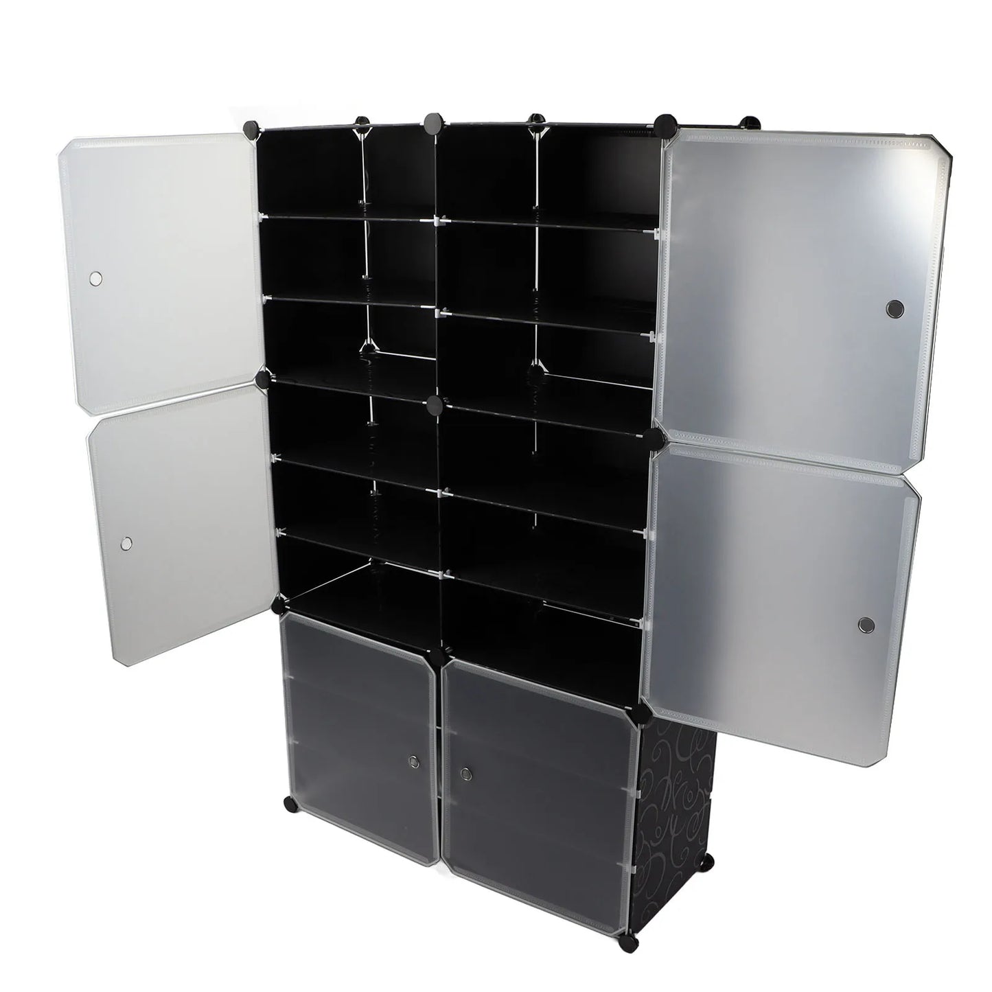 Vertical Shoe Rack Tall Shoe Rack Multifunction Modern Multi Layer Strong Load Bearing Easy To Assemble Space Saving for Home