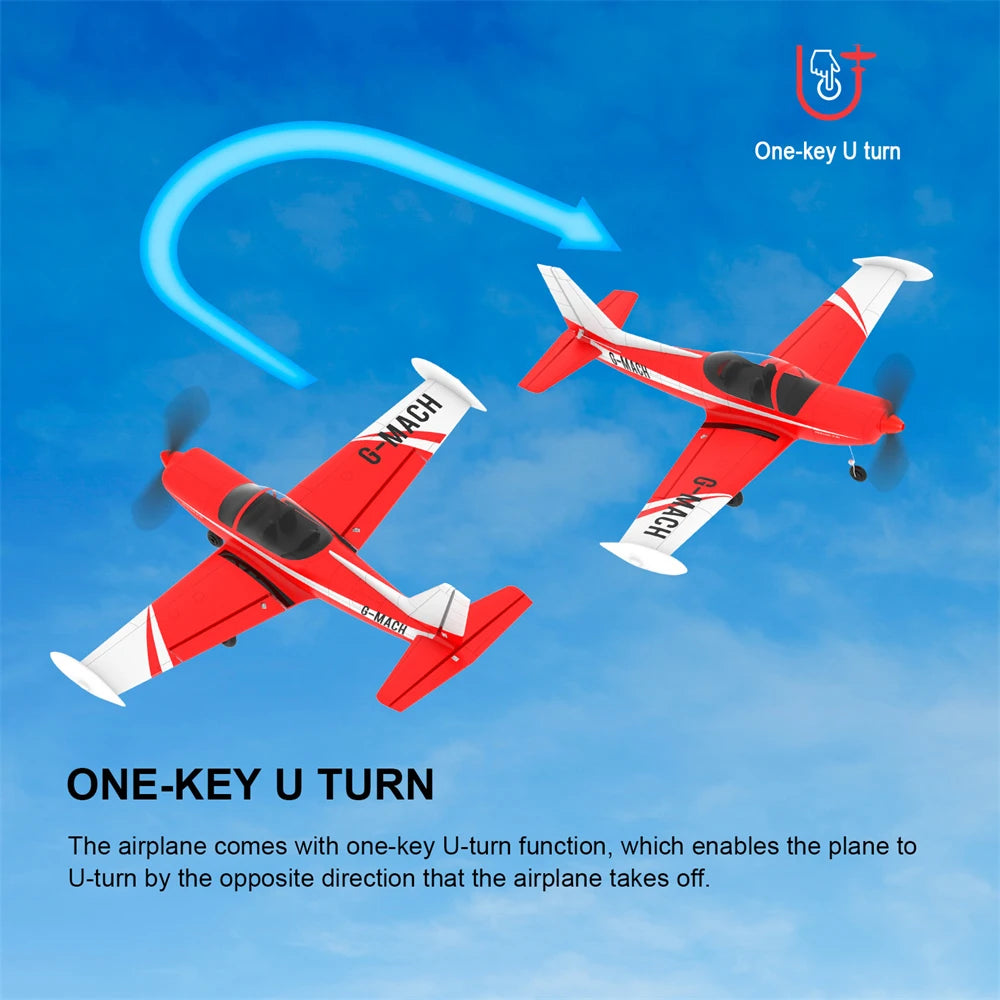 TOP RC HOBBY SF260 2.4GHz 4CH 450mm Wingspan 6-Axis Gyro One-key Aerobafics Mini RC Airplane RTF