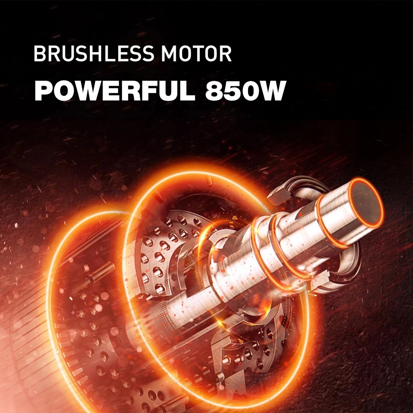 6Inch Cordless Electric Chainsaw Brushless+ 2 Battery,One-Handed Portable Pruning for Wood Cutting,Trimming Branch,Courtyard