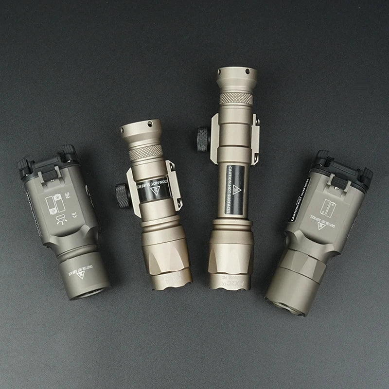 Tactical M600C M600 M300C X300U Flashlight 20MM Rail LED Scout Light Outdoor Camping Lamp Rifle Weapon Flashlight US Warehouse