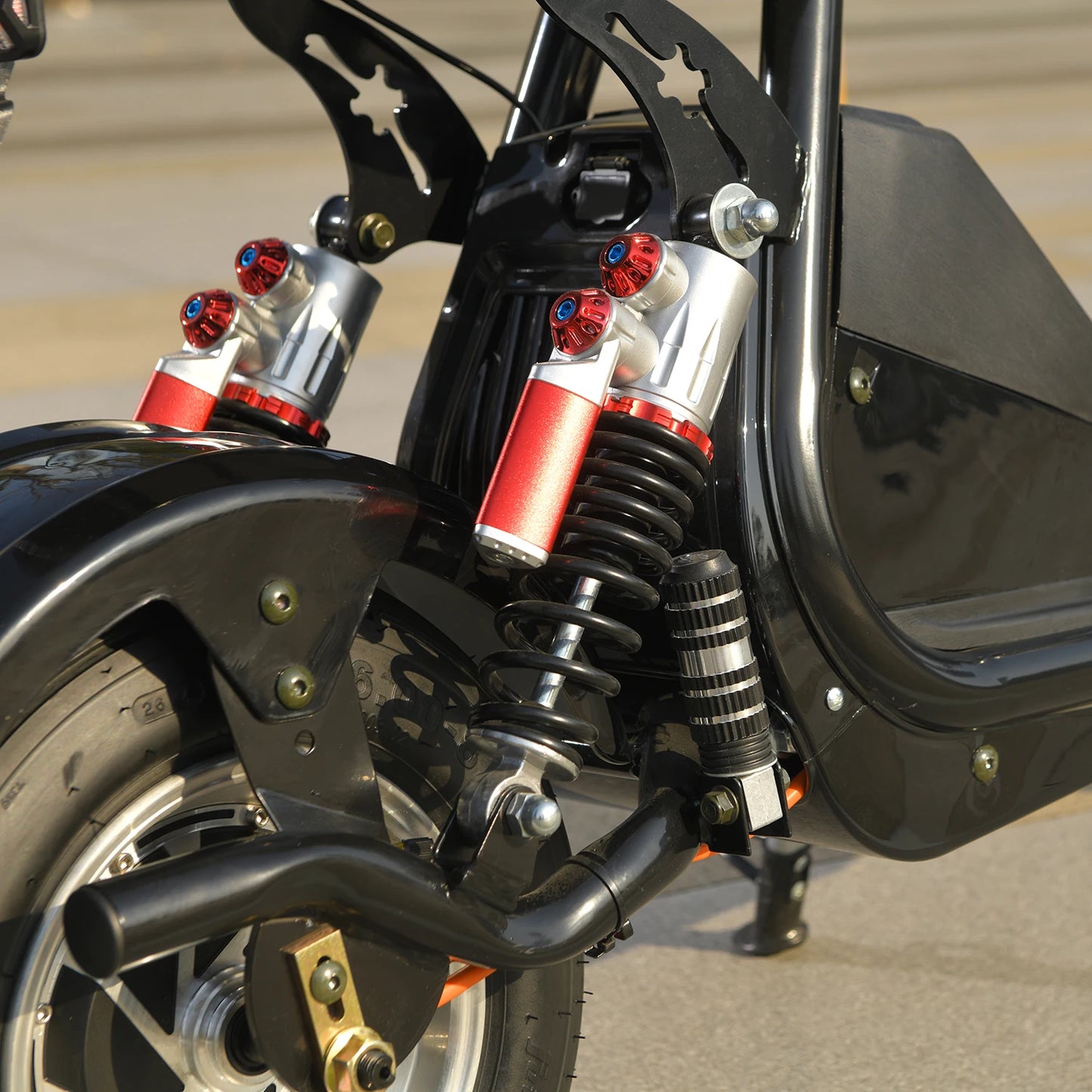 US Warehouse 2000W  Powerful Power Motor 2 Wheel E Scooter Car Adult Mobility 15 Inch Fat Tire Kick Electric Scooter