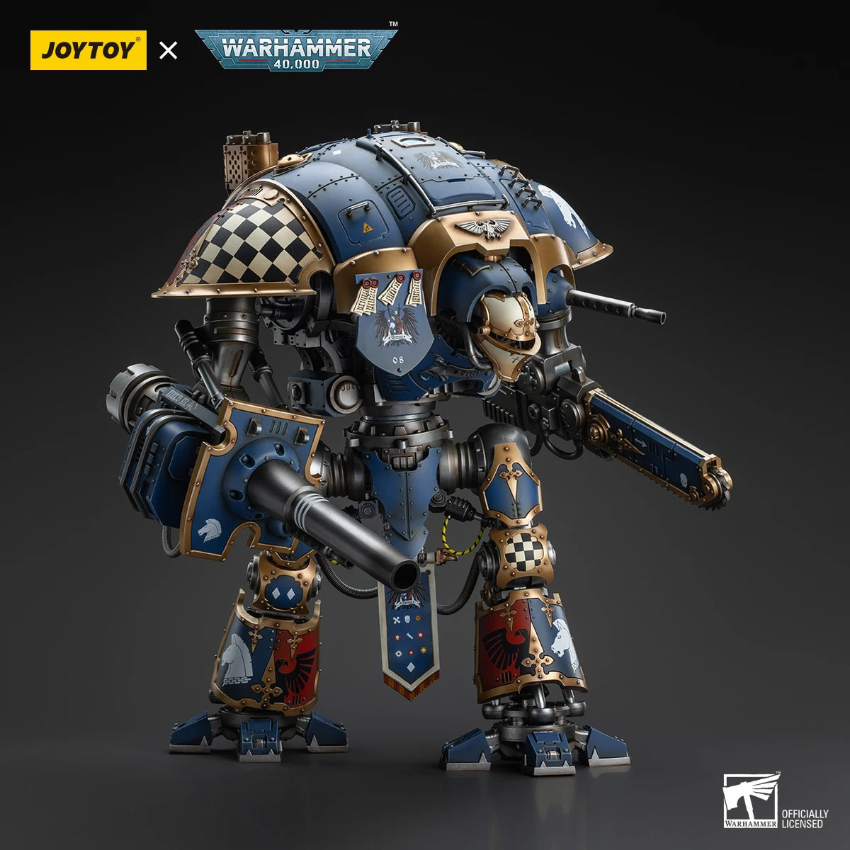TOYVERSE 1/18 Scale JOYTOY Warhammer 40K Imperial Knights House Terryn Paladin Poseable Action Figure Toy