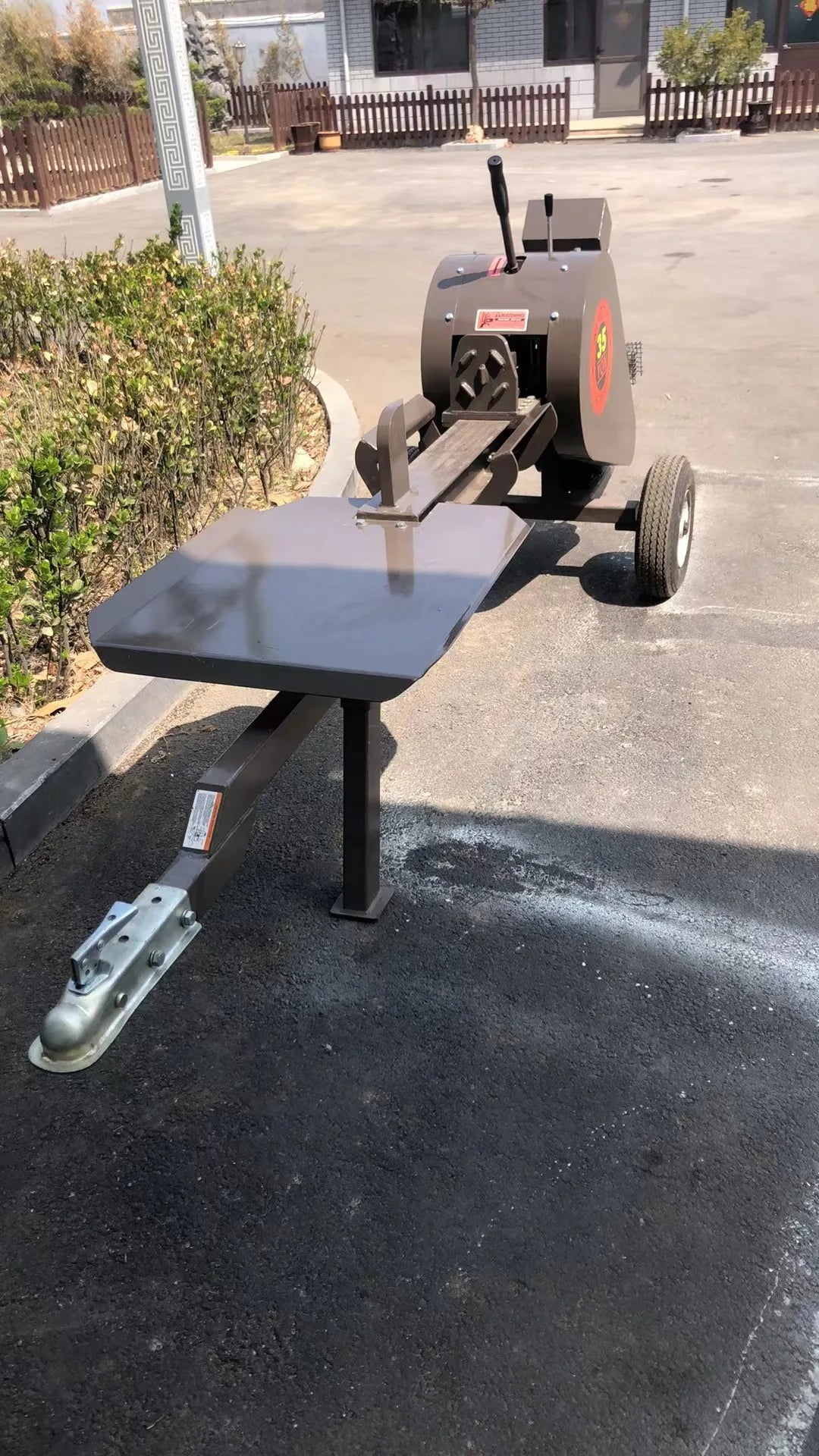 YIHUITONG 35Ton 7HP 212cc Petrol Kinetic Log Splitter Flywheel Splitter Fastest Log Splitter