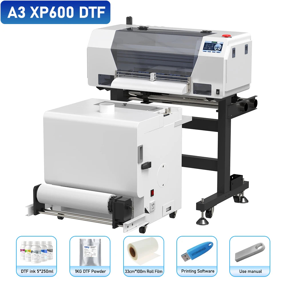 A3 DTF Printer/A3 XP600 DTF Printer/A4 L805 DTF Printer Printing Machine For T-shirt For Metal Wooden Direct Transfer Printer