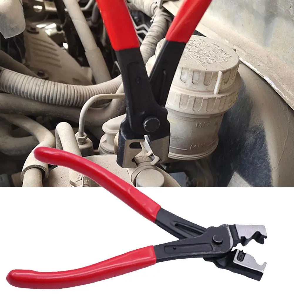 Collar Hose Clamp Clic-R Type Auto Hose Clamp Hand-held Oil Pipe Flat Band Ring Pliers Auto Water Pipe Removal Tool
