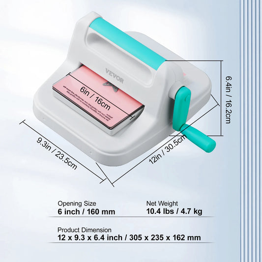 SucceBuy Manual Die Cutting Embossing Machine 6 9 Inch