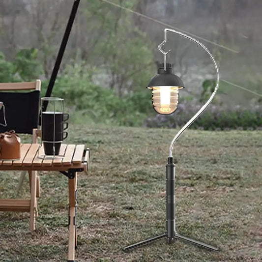 Telescoping Camping Light Stand Portable Foldable Light Tripod Lantern Pole Outdoor Light Holder Lamp Hanger Camping Supplies