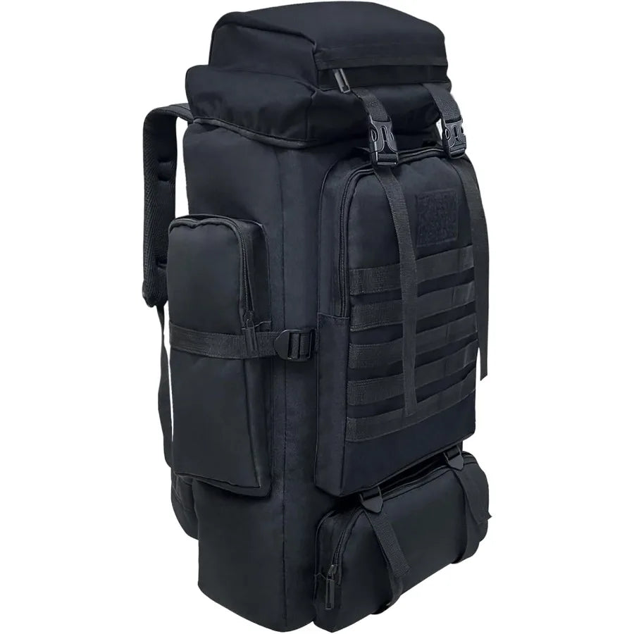 80L Hiking Backpack For Men Outdoor Trekking Rucksack