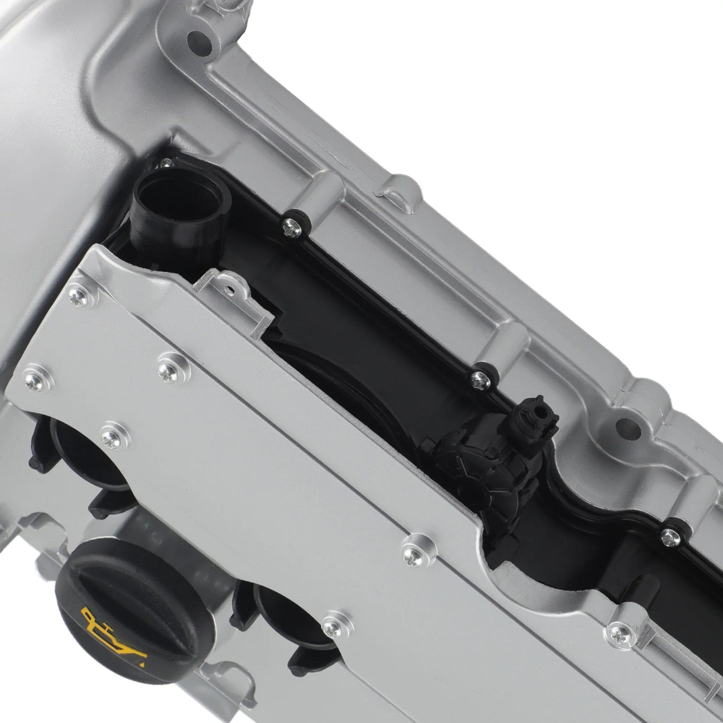 Aluminum Engine Valve Cover Kit for Mini Cooper JCW R55 R56 R59 1.6L Turbo 2007-2012