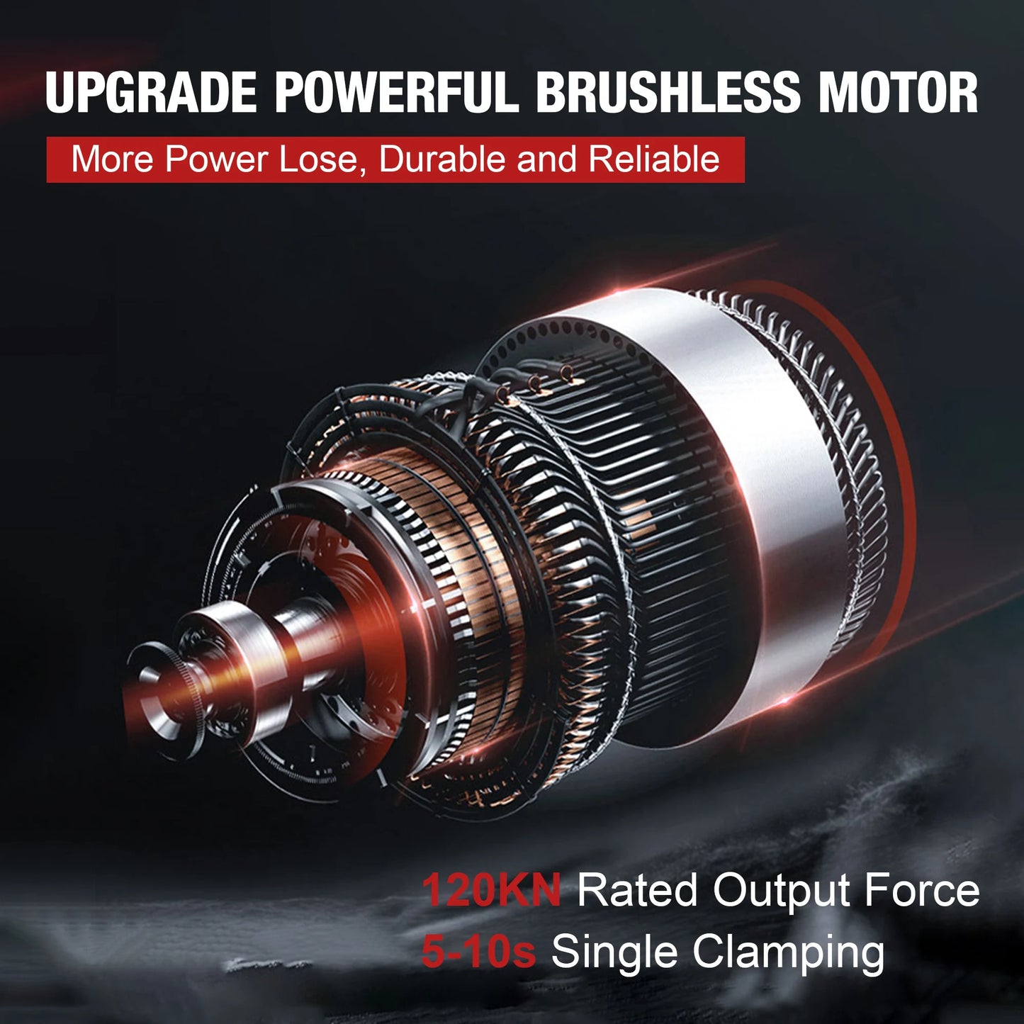 Electric Wire Cable Crimper 12TON Battery Powered Hydraulic Crimping Tool Range 6AWG to 800MCM with 12 Dies, Electricians for Ci